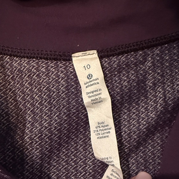Lululemon Athletica Deep Purple Jacket - Picture 4 of 6